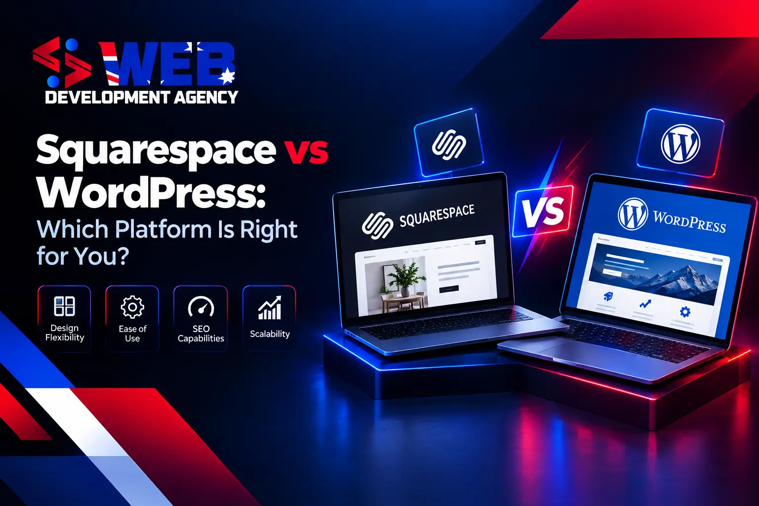 Squarespace vs WordPress platform comparison