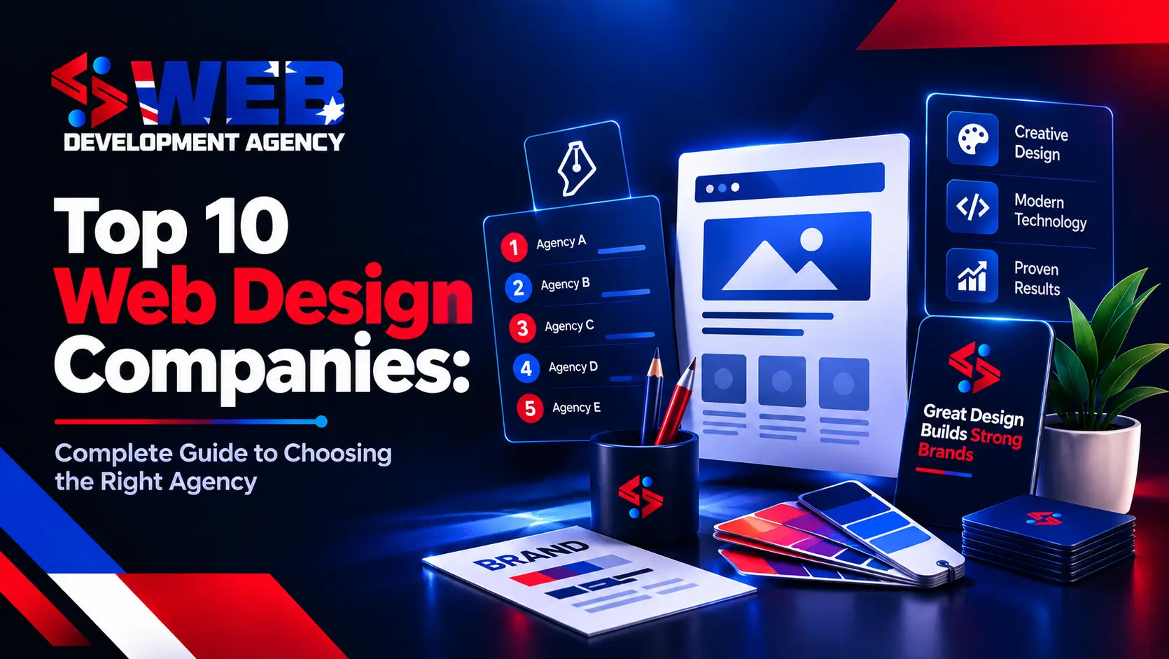 Top 10 web design companies comparison guide