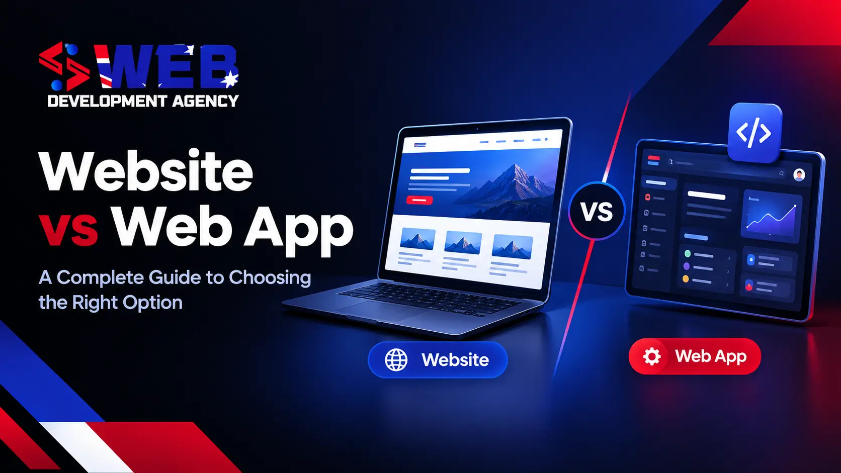 Website vs web app comparison for choosing the right option